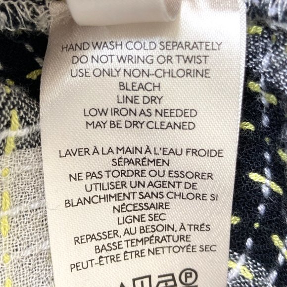 Pilcro Breezy Buttondown Checkered Blouse - Picture 13 of 13